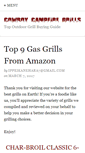 Mobile Screenshot of cowboycampfiregrills.com